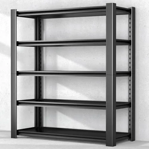 Nexvrtau 5-Tier Garage Shelving Heavy Duty, 3000 LBS Capacity Metal Storage Rack 24" D x 60" W x 76" H, Adjustable Steel Shelves Unit for Garage, Warehouse, Basement, Pantry, Workshop.1 Pack