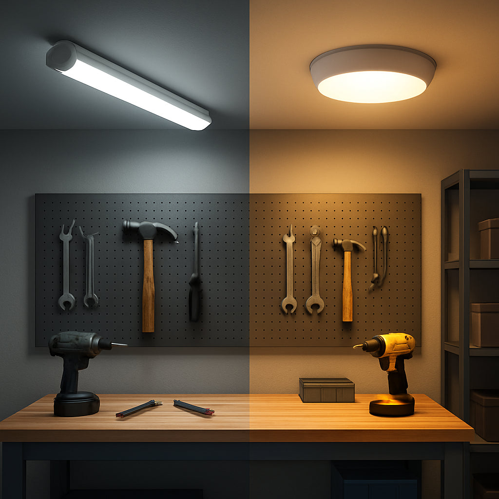 Featured image for Garage Lighting Comparison: Best Options for Workbenches 2024