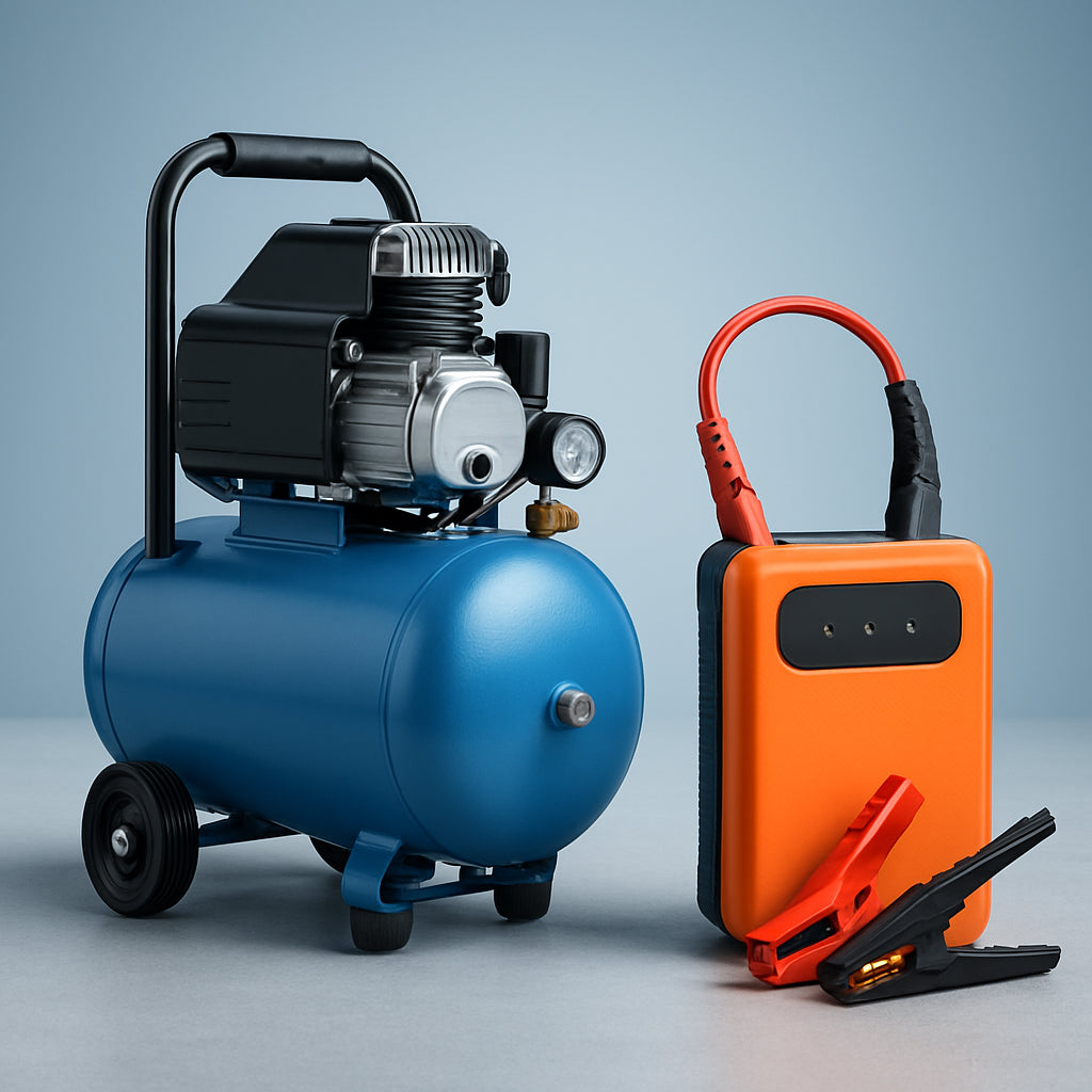 Featured image for Air Compressors vs Jump Starters: Which Is Best for Your Needs?