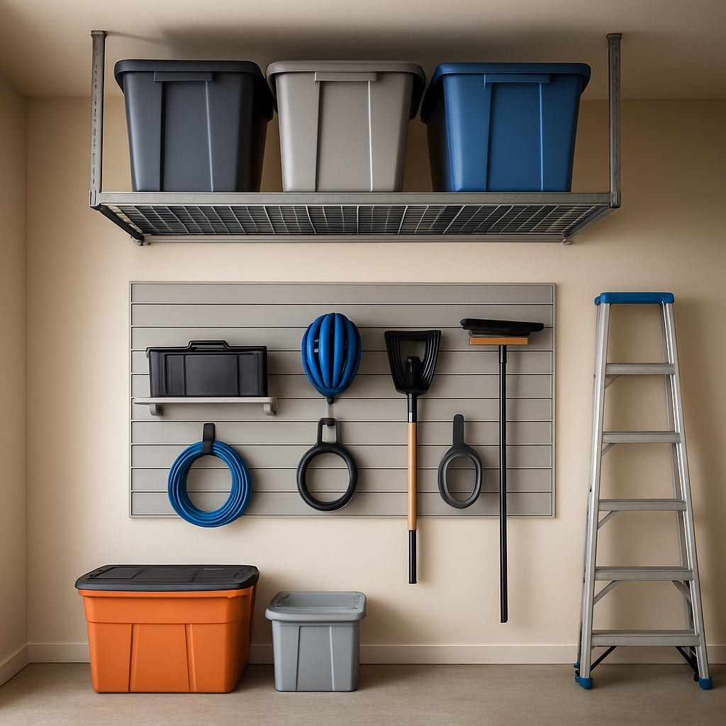 Featured image for Overhead Garage Storage vs Garage Wall Storage: Which Is Best?