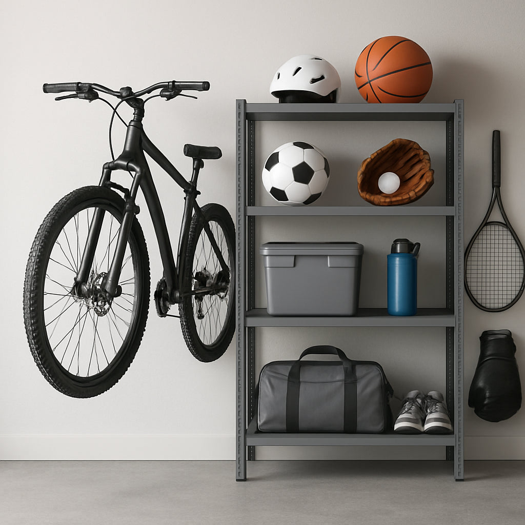 Featured image for Garage Sports Equipment Storage vs Garage Bike Storage: Best Option?