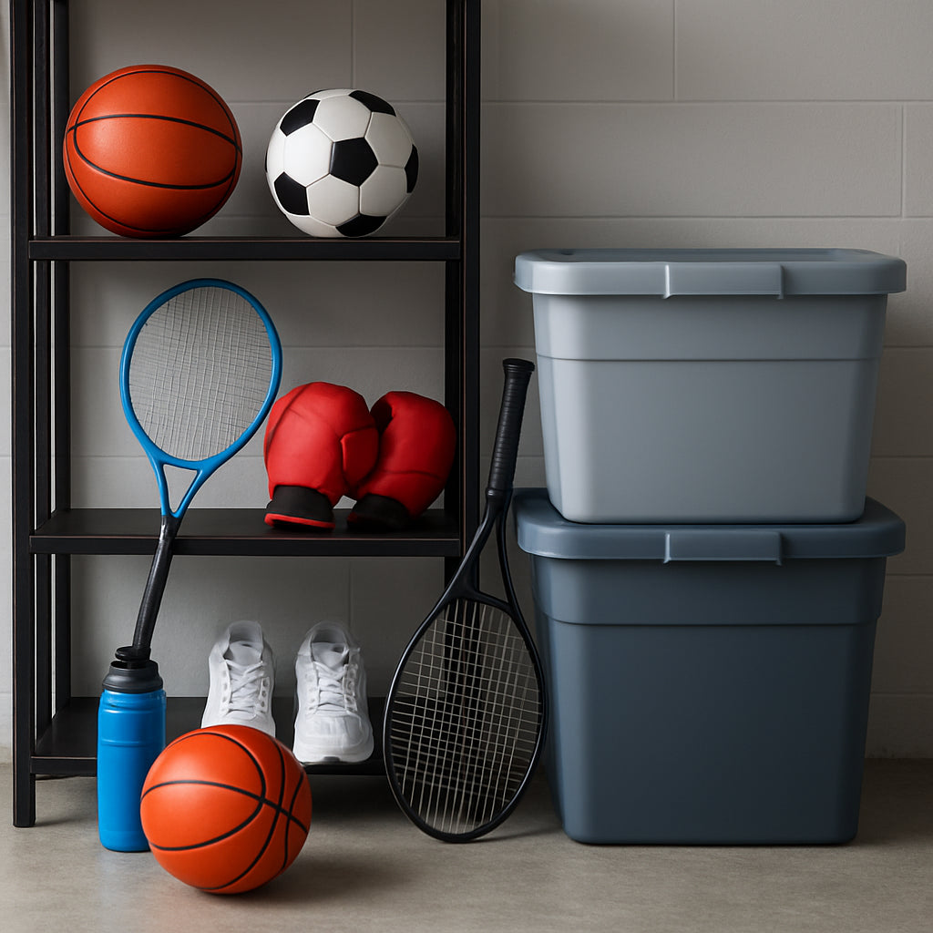 Featured image for Garage Sports Equipment Storage vs Garage Storage Bins: Which Is Best?