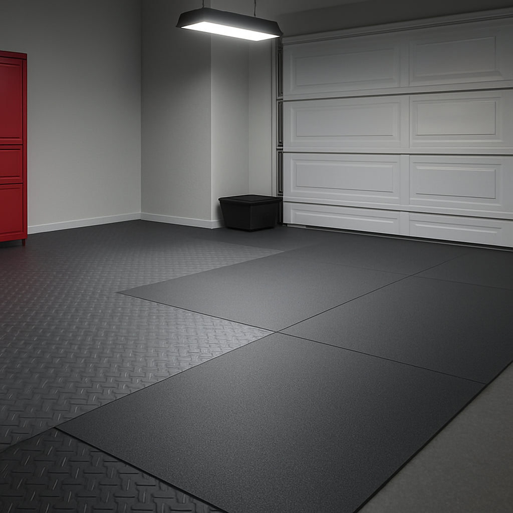 Featured image for Garage Floor Mats vs Alternatives: Best Choice for Your Garage Lighting