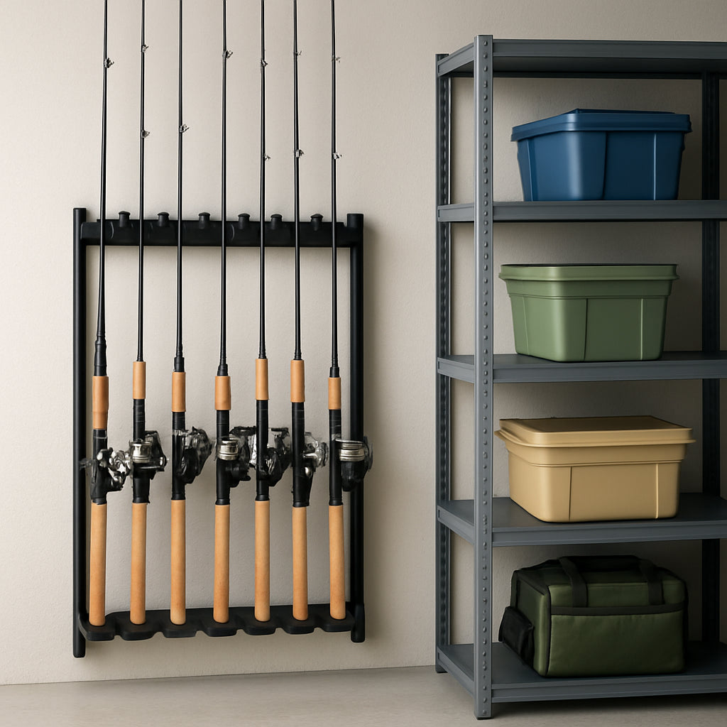 Featured image for Garage Fishing Rod Storage: Top Garage Storage Racks Compared