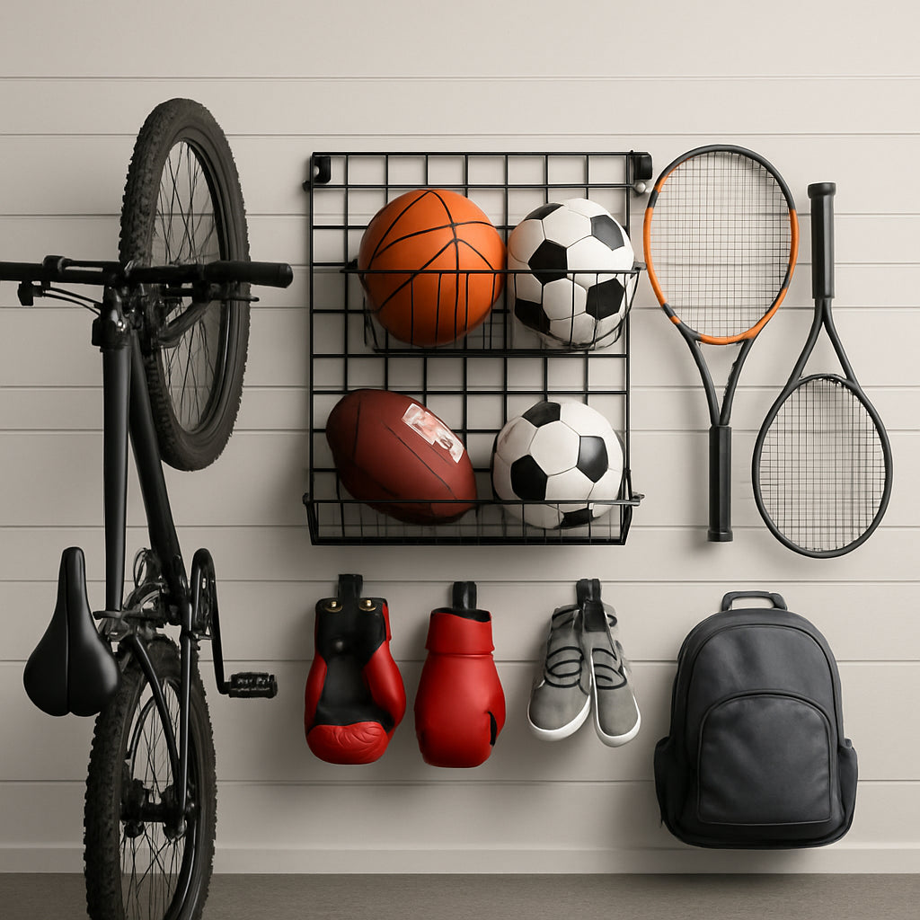 Featured image for Garage Sports Equipment Storage vs. Garage Wall Storage: A Comparison