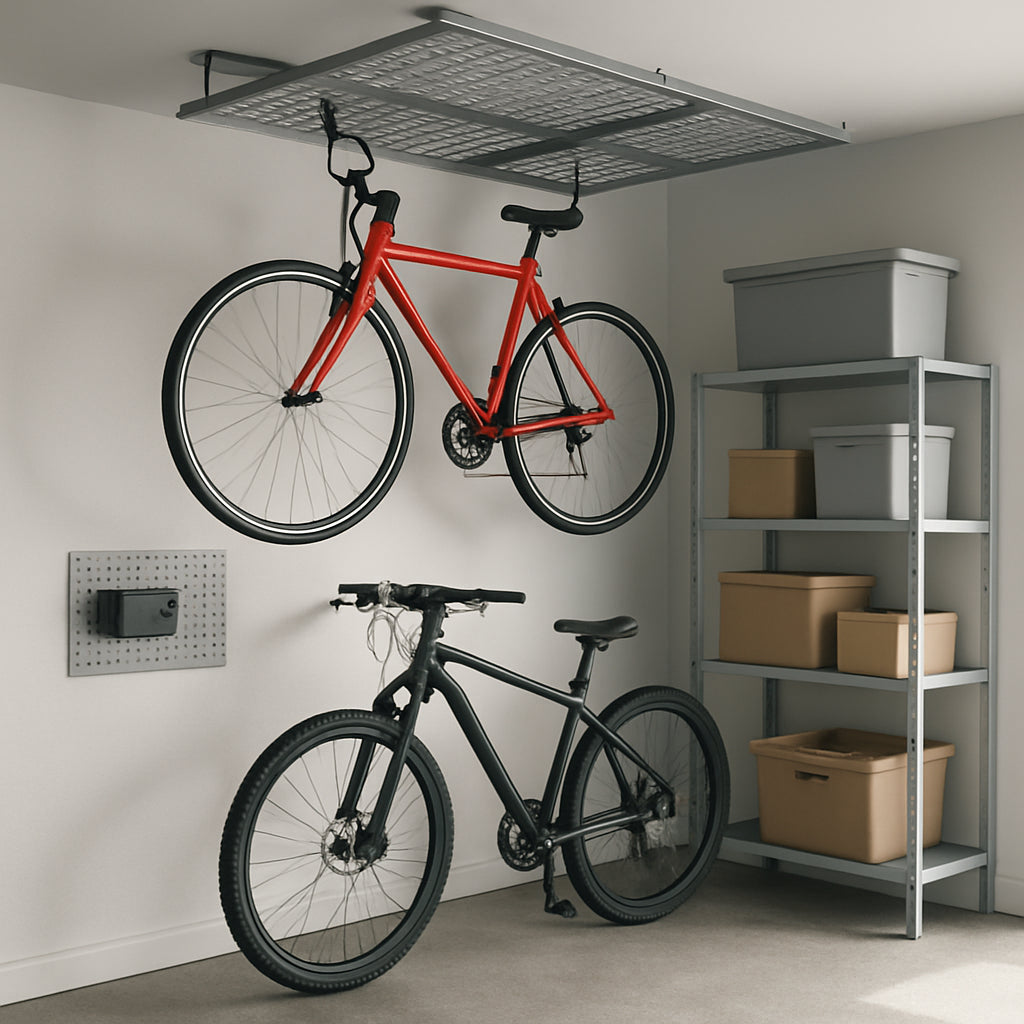 Featured image for Garage Bike Storage vs Overhead Garage Storage: Which Is Best?