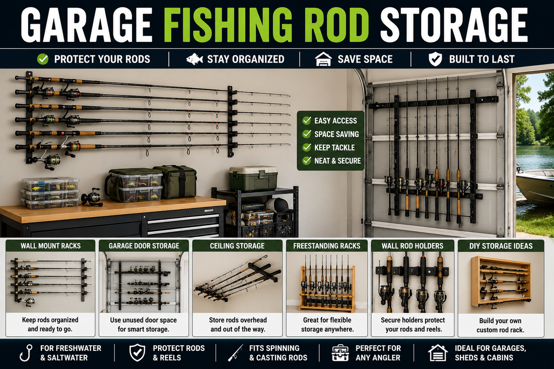 Featured image for Garage Fishing Rod Storage Review: Top Solutions for Organized Anglers