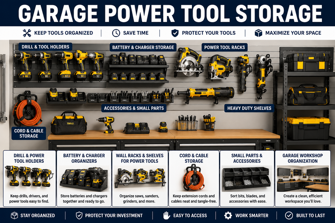 Featured image for Garage Power Tool Storage Review: Top Solutions for Organized Workspaces