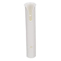 attwood 12708-2 PVC Rod Holder Storage, White PVC Construction, 9 Inches Long, Holds Rod Grips Up to 1 ¾-Inch Diameter, One Size