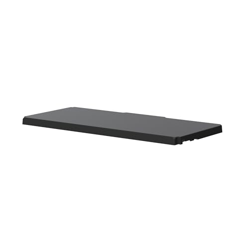Suncast 28" Add-On Storage Cabinet Shelf for Mega Tall Garage Storage Cabinet (BMC8000), Modular Shelving, 17.5" Deep, Steel Reinforced, 50lb Capacity, Black