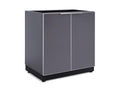 NewAge Products Outdoor Kitchen Classic Series Aluminumn Slate Gray 32in 2 Door Base Cabinet, 70201