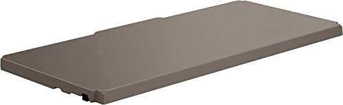 Suncast 38" Platinum Storage Cabinet Shelf for Mega Tall Storage Cabinet, 17.5" Deep, Steel Reinforced, Compatible with Model BMC8000, Made in The USA