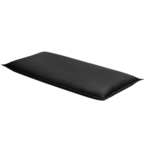 VEVOR Flood Barrier, 10 Pack, 1.4 x 2.7 ft Flood Bags with Bucket, Water Absorbent Barrier Activated by Water, Sandless Sandbags Blockage, Flooding Prevention Bags for Door, Basement, Garage