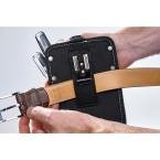 HUSKY 7 in. 3 Pocket Tape SpunTuff heavy-duty water-resistant Tool Storage Tool Belts and Pencil Pouch