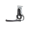 Rubbermaid FastTrack Garage Organization System Vertical Bike Hook Black Holds up to 50 Pounds Wall Mount and Heavy Duty Garage Hanger for Bike Storage