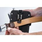 HUSKY 7 in. 3 Pocket Tape SpunTuff heavy-duty water-resistant Tool Storage Tool Belts and Pencil Pouch
