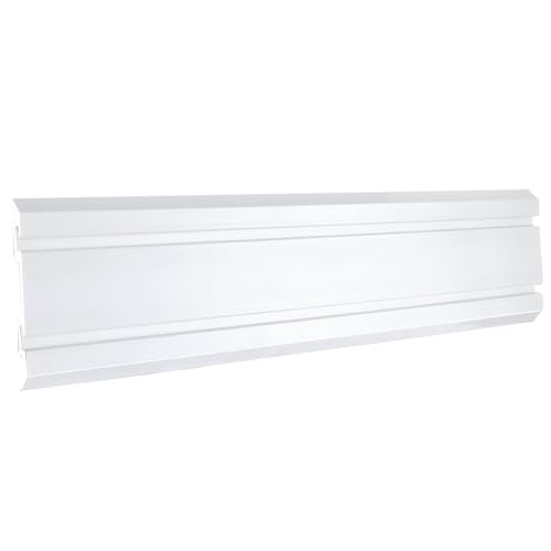 ATOOLA Slatwall Panels 6" x 24", 4-Pack Slatwall Board, PVC Slat Wall Paneling, Heavy Duty Garage Wall Organizer