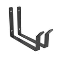 FLEXIMOUNTS 2 Pack Add On Storage Utility Hook Accessory for Garage Ceiling Rack, Max Weight Capacity up to 35lbs, Black