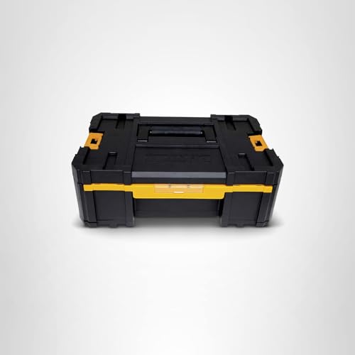 DEWALT Tool Organizer, TSTAK III, Single Deep Drawer, Heavy Duty Latches, Removable Compartments for Small Tools and Accessories (DWST17803)