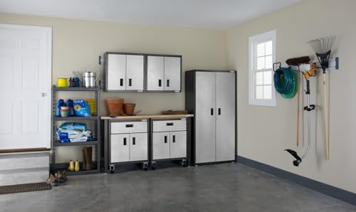 Gladiator 30" Wide EZ Connect Rack with Four 15" Deep Shelves, GARC304RGG