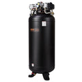 VEVOR 80 Gallon Air Compressor, 145PSI Oil Free Stationary Compressor Tank, 6.5HP 15.5SCFM@90 PSI, Quiet Compressor for Industrial Manufacturing, Workshops (220V/60Hz Single-Phase Power)