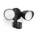 LUTEC 32W 3500 Lumen LED Security Lights Motion Sensor Light Outdoor, 5000K Daylight, IP65 Waterproof, Dusk to Dawn, Hardwired Motion Detector Flood Light for Garage, Yard, Porch-Black