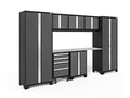 NewAge Products Bold Series Gray 8 Piece Set, Garage Cabinets, 50404