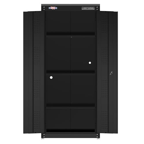CRAFTSMAN Metal Garage Storage Cabinet, Floor Cabinet, 32 Inch (CMST23201BK)