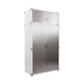 Seville Classics UltraHD® 2-Piece Mega Storage Cabinet Set, White
