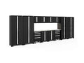 NewAge Products Bold Series Black 14 Piece Set, Garage Cabinets, 63268