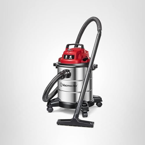 Vacmaster 5-Gallon* 4 Peak HP Stainless Steel Wet/Dry Vacuum – VOC508S 1101