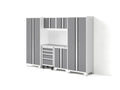 NewAge Products Bold Series White 7 Piece Set, Garage Cabinets, 54872