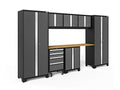 NewAge Products Bold Series Gray 8 Piece Set, Garage Cabinets, 50405