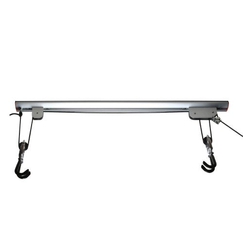 RAD Cycle Products Rail Mount Bike and Ladder Lift for Your Garage or Workshop Holds up to 75 Pounds No Mounting Board Needed