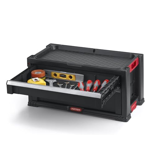 KETER TOOL CHEST tool box Unfitted Black