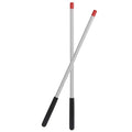 GarageSpringF2C Garage Door Winding Bars, 2-Pack 17.3-Inch Torsion Spring Tool with Non-Slip Handles, Solid Steel Winding Rods for Adjustment and Replacement