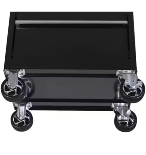 Husky 5-Drawer Rolling Tool Cabinet, 27 in. W x 18 in. D, Gloss Black