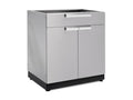 NewAge Products Outdoor Kitchen Classic Series Stainless Steel 32in 2-Door Split Cabinet, Outdoor Kitchen Cabinet for BBQ Island, 70004