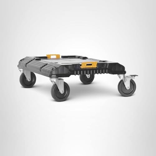 DEWALT Tool Storage Organizer Cart, Use With TSTAK System, Heavy Duty Wheels for Rolling, Organizer for Jobsites (DWST17889)