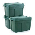 Rubbermaid 3 Pack High Top Storage Containers for Garage and Home Use, 37 Gallon