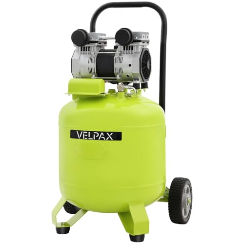13 Gallon Air Compressor,2HP 4.2SCFM @90PSI Ultra Quiet and Oil-Free Air Compressor,115PSI Max Pressure,75 dBA Noise Level,Oil Free Compressor Tank for Auto Repair, Tire Inflation, Spray Painting