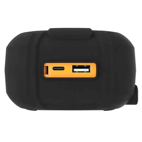 : DEWALT DXAELJ25 2500 Peak Amp Portable Lithium Jump Starter with USB-C (25W, 60W in/Out) and USB-A (15W)