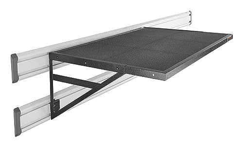 Gladiator Overhead Max GearLoft Storage Shelf 45" W x 16" H x 30" D - Hammered Granite (GAGL30WSJG)