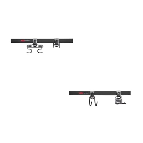 Rubbermaid FastTrack Garage Storage System Tool Hanging Kit, Wall Mount Holder for Garden Lawn Tools/Garage/Home Organization