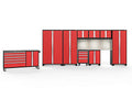 NewAge Products Bold Series Red 10 Piece Set, Garage Cabinets, 56468