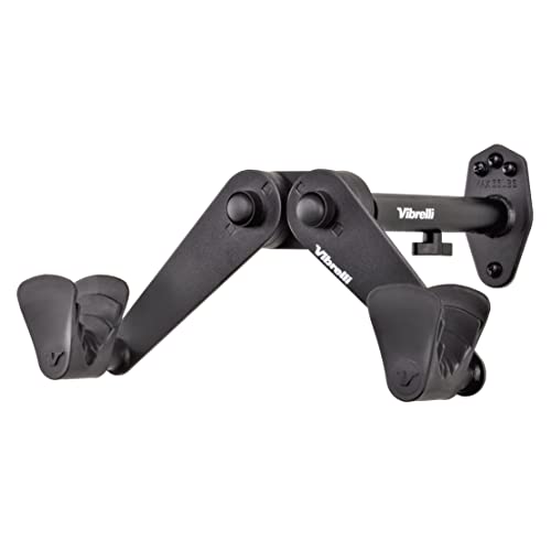 Vibrelli Bike Wall Mount - Horizontal Storage Rack for Hanging Bicycles in Garage - Adjustable Bike Hanger, Holder - Wall Bike Rack Hooks for Bicycle