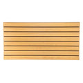 SSWBasics 4 ft x 2 ft Horizontal Maple Slatwall Easy Organizer Panels (24" H x 48" L) - Pack of 2 - Perfect for Retail Store, Garage Wall, and Craft Storage Organization