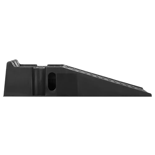 VEVOR Car Ramps, 2 PCS 16000 lbs GVW Capacity, 6.7 in Lift Height, Portable High Profile Car Service Ramps for Home Garage Maintenance and Oil Changes, Heavy Duty for Truck SUV Vehicle Repair, Black