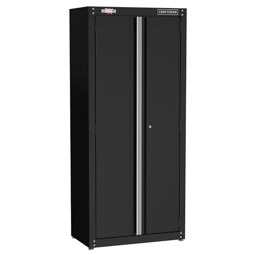CRAFTSMAN Metal Garage Storage Cabinet, Floor Cabinet, 32 Inch (CMST23201BK)