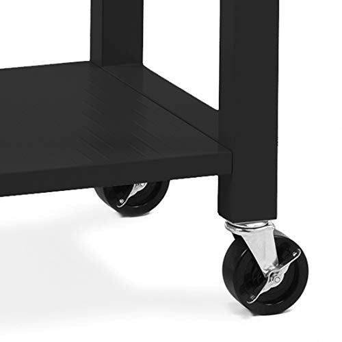 Seville Classics UltraHD Heavy-Duty Rolling Workstation, for Garage, Warehouse, Office, Classroom, Graphite, 36" W x 24" D x 37.5" H
